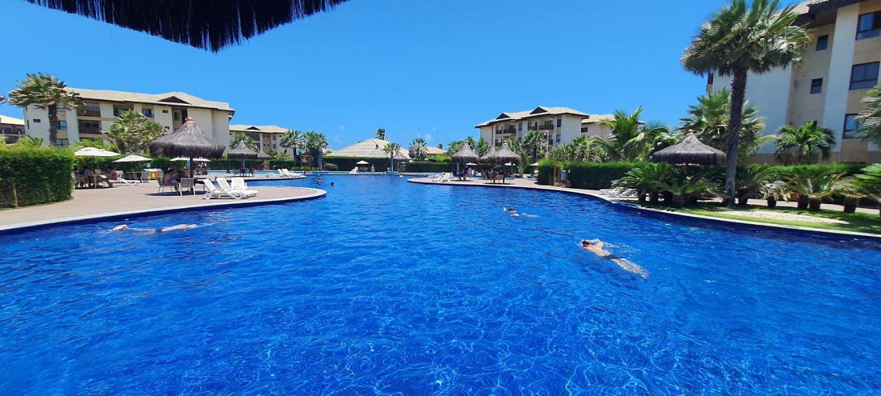 Paraiso Frente Mar!! 04 Pessoas-Pe Na Areia Vg Sun Cumbuco-Hidro, Sauna, Academia, Piscina,Cozinha Completa, Wifi, Parquinho Infantil エクステリア 写真