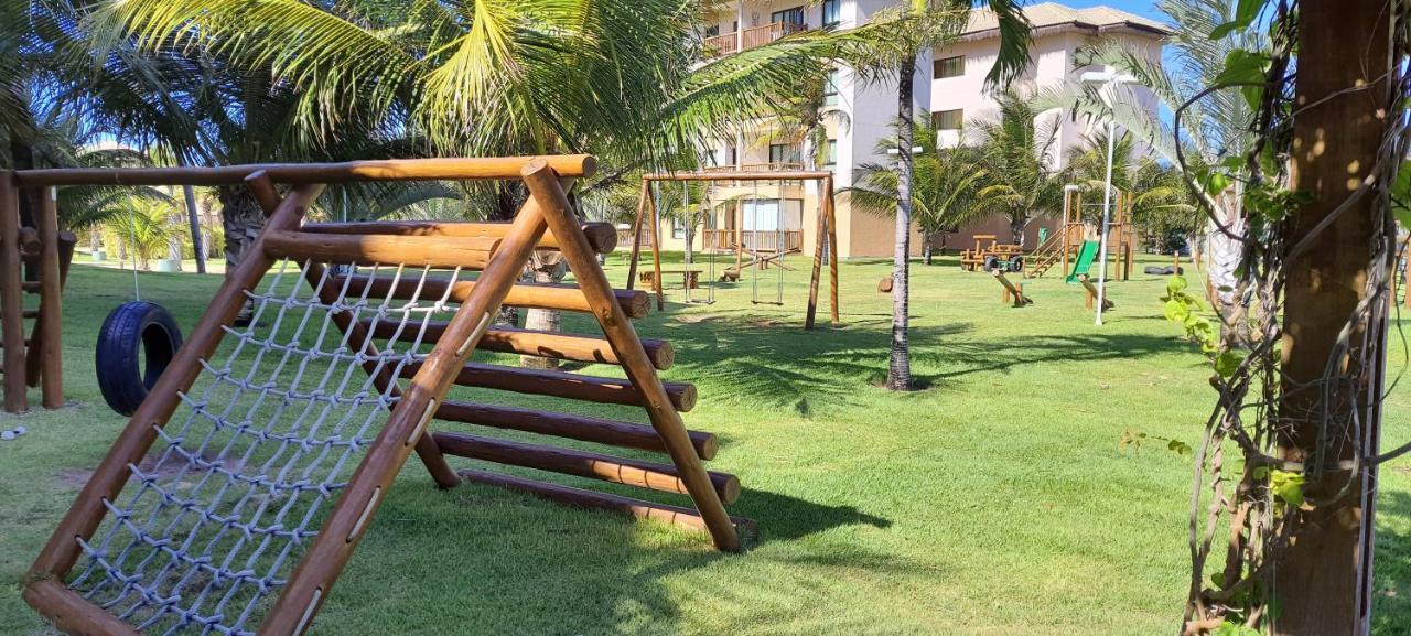 Paraiso Frente Mar!! 04 Pessoas-Pe Na Areia Vg Sun Cumbuco-Hidro, Sauna, Academia, Piscina,Cozinha Completa, Wifi, Parquinho Infantil エクステリア 写真