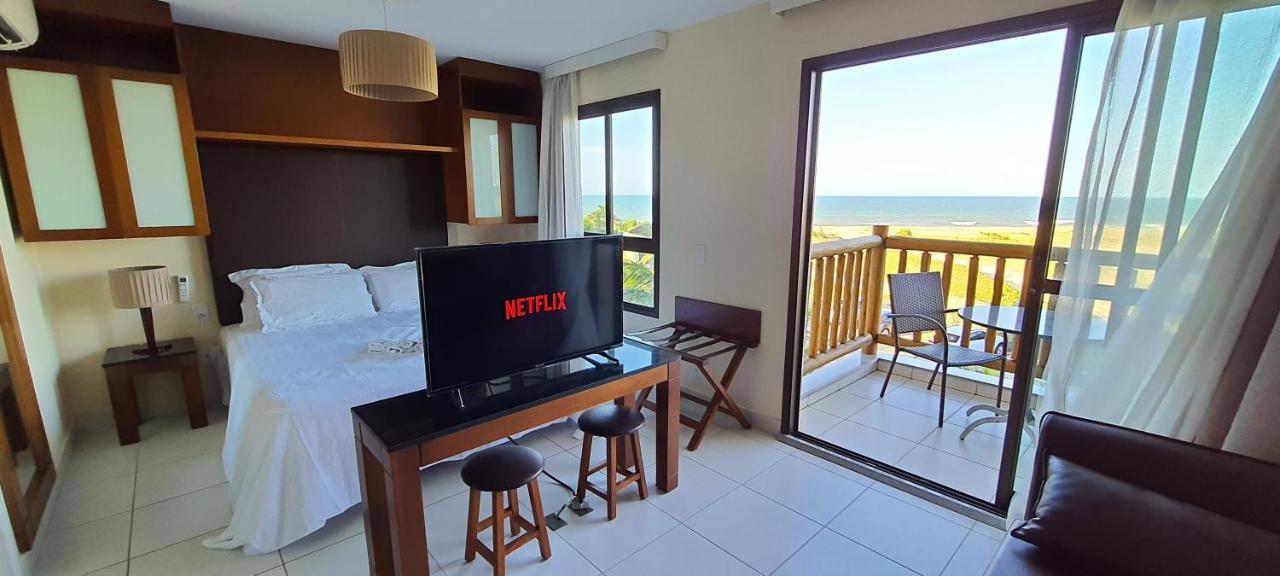 Paraiso Frente Mar!! 04 Pessoas-Pe Na Areia Vg Sun Cumbuco-Hidro, Sauna, Academia, Piscina,Cozinha Completa, Wifi, Parquinho Infantil エクステリア 写真