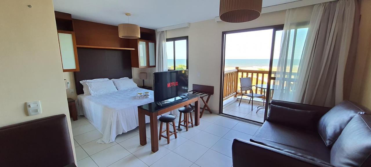 Paraiso Frente Mar!! 04 Pessoas-Pe Na Areia Vg Sun Cumbuco-Hidro, Sauna, Academia, Piscina,Cozinha Completa, Wifi, Parquinho Infantil エクステリア 写真